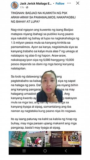 Kwento ng Badjao: Tagumpay sa Pamamalimos patungo sa Bahay at Lupa