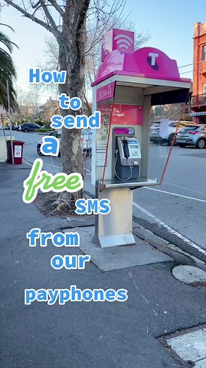 How to Send a Free SMS from Telstra Payphones