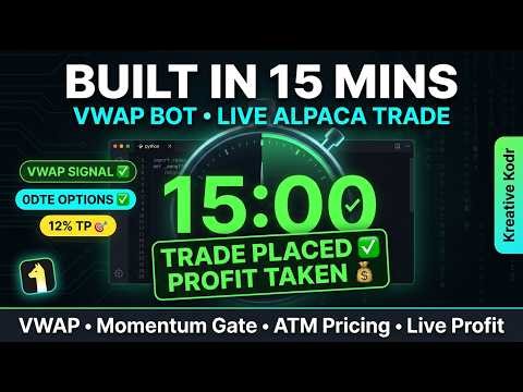 Live Options Bot Hits Profit Target on First Trade