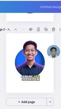 Tutorial Bikin Efek Foto Pop Up di Canva#canvassador #dutacanva