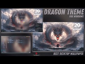 Windows 11 Special Dragon Theme and It's Fabulous | Windows ki Dragon Theme Customization