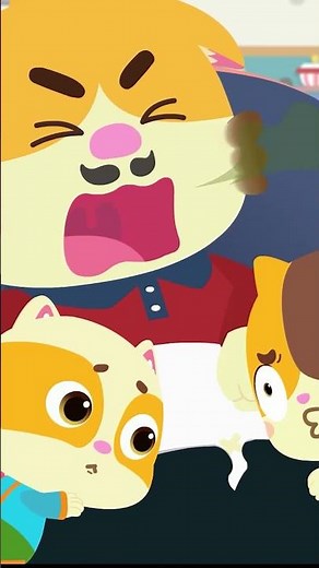 Look at Daddy's Big Tummy | BabyBus #Shorts | Top Cartoon for Kids