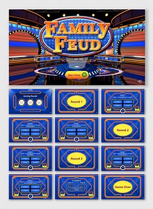 Family Feud PPT and Google Slides Templates