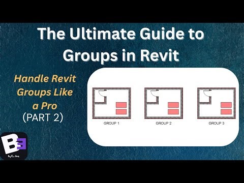 Groups in Revit | Part 2 | Advance Level Tips | Revit Tips and Tricks | Video #003