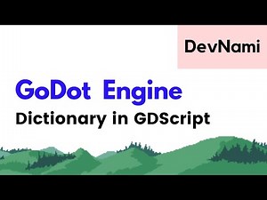 Godot Engine - How to Use Dictionary in GDScript