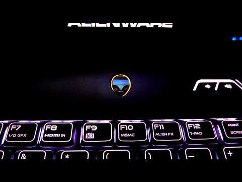 Alienware M17x R3 lighting