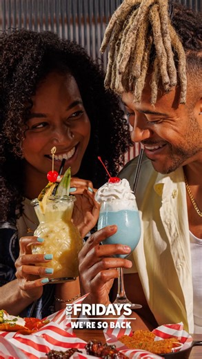 Dated? Absolutely. It’s the perfect spot for a date night with shareable food and good vibes 😌 | TGI Fridays UK
