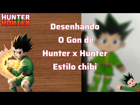 Drawing Gon in Chibi Style! |Hunter x Hunter