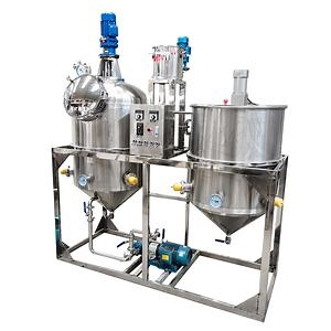 [Hot Item] Vegetable Oil Refinery Equipment Industrial Sunflower Oil Processing Machine