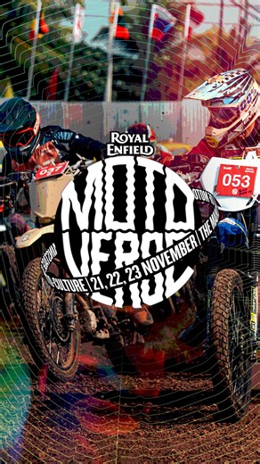 Royal Enfield Motoverse on Instagram: "When the flag drops, the BS stops. Exciting details coming soon ✊🏽✊🏽🏁🏁 Sign up now. Link in bio. Are you? #Motoverse2025 #RoyalEnfield #Goa"