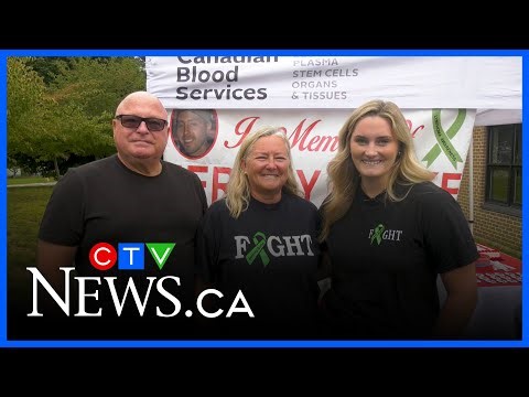 A decade of blood donations