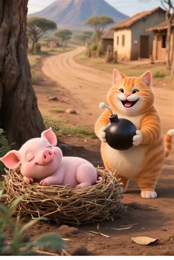 #cartoon #cutecat #fatorangecat #fyp #catsoftiktok