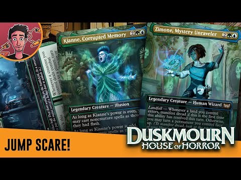 Duskmourn Commander Spoilers: Full Simic Jump Scare Deck!
