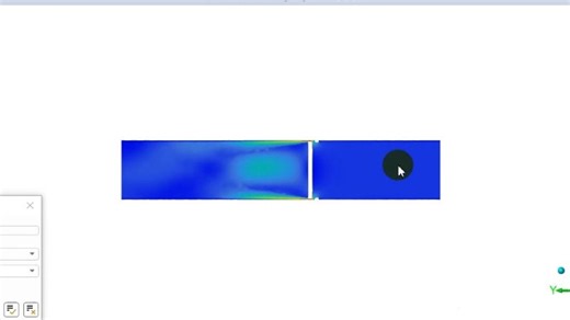 【Converged】动网格案例七：水流冲击阀门6DOF6自由度仿真Using the Six DOF Solver in a DM Simulation