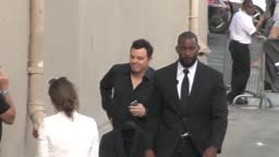 Seth MacFarlane arriving to Jimmy Kimmel Live in Hollywood in...