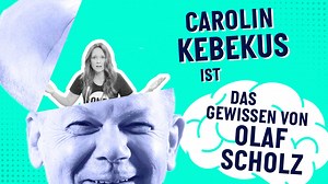 Vertrauen ist gut, Kontrolle ist besser! Als personifiziertes Gewissen von Olaf Scholz stellt Carolin Kebekus in unserer neuen satirischen Mini-Serie #PolitikGewissen🧠 sicher, dass der SPD-Kanzlerkandidat sein Versprechen für globale Gerechtigkeit nicht vergisst #Agenda2030. Deine Stimme für eine gerechtere Welt 👉 https://go.one.org/3hn06kP | ONE Deutschland
