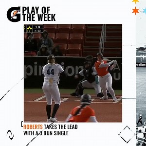 1.8K views · 65 reactions | 2 outs Tie game Last inning Jordan Roberts delivers  This clutch performance was very deserving of Gatorade Play of the Week honors  #BeUnlimited | Fueled by Gatorade | Athletes Unlimited | Facebook