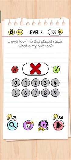Brain Test: Tricky Puzzles Level 6 #shorts #braintest