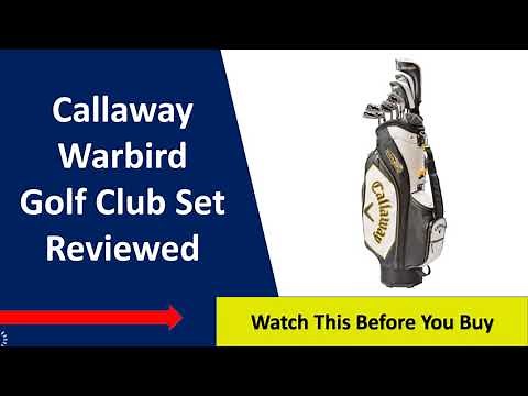 ✅ Callaway Warbird Golf Club Set Review 2024