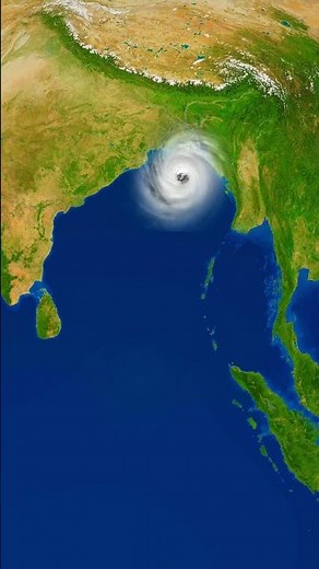 The Deadliest Storm in History | Seen From Space - Bhola Cyclone (1970) #hurricane #flood #rain