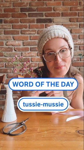 2.3K views · 43 reactions | Our #WordOfTheDay is tussie-mussie, meaning a small bunch of flowers. Otherwise known as a bouquet or nosegay. Do you like receiving flowers? #dictionary #dictionarydotcom #education #educational #language #nosegay #tussiemussie #vocab #vocabulary #word #words #wordoftheday | Dictionary.com | Facebook