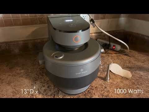 ChefWave ChefE 4 Qt Multi Cooker: Versatile Kitchen Appliance for Quick & Easy Meals!