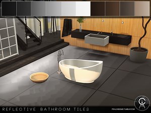Pralinesims' Sims 4 Floors - 'reflective'