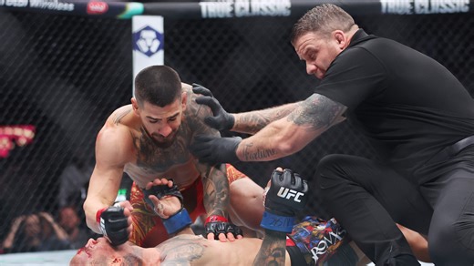 UFC 317 results: Ilia Topuria quickly KOs Charles Oliveira, shoves Paddy Pimblett