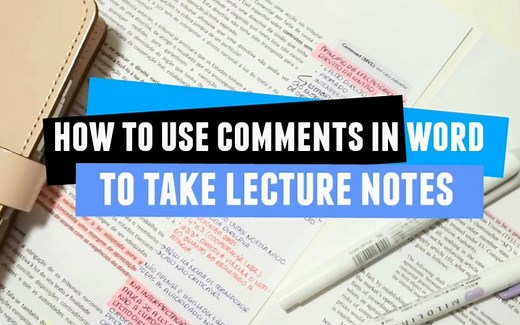 [搬运]如何用word做笔记