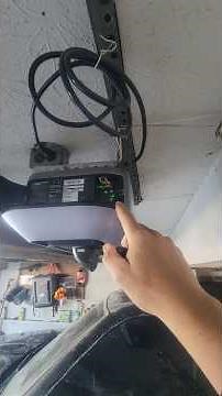 Reset/reprogram garage door opener remote