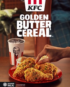 106K views · 2.9K reactions | Made with aromatic butter cereal, the new KFC Golden Butter Cereal will give you a reason to savour every last crumb. Order yours with Contactless Delivery via the KFC app today! | KFC | Facebook