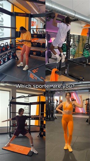 Ongeacht je stijl! Basic-Fit is The Feel Good Club 🧡 En jij, wat voor sporter ben jij? 🤩 ------- Peu importe ton style ! Basic-Fit, c’est le Feel Good Club 🧡 Et toi, quel sportif es-tu ? 🤩 #basicfitbe #thefeelgoodclub | Basic-Fit