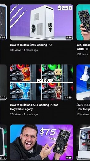 All Black vs Color Gaming PCs