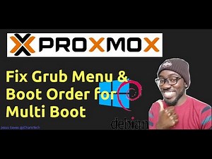 How to Fix Grub Boot Menu and Boot Order for Multi-Boot (Windows/Proxmox/Kali Linux)