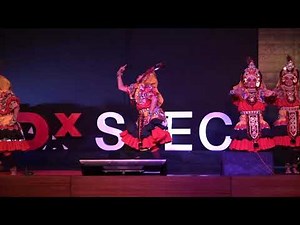 Yakshagana | Vidushi Mahima S Rao and Team | TEDxSJEC