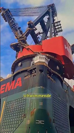 The largest crane ship on Earth – Sleipnir!