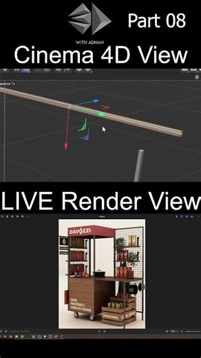 3D Modeling Practice Part 08 in Cinema 4D | 3D with Adnan #3dwithadnan