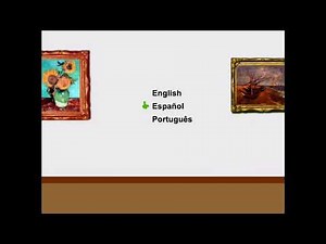 Baby Einstein Baby Van Gogh 2005 Language Menu (Español)