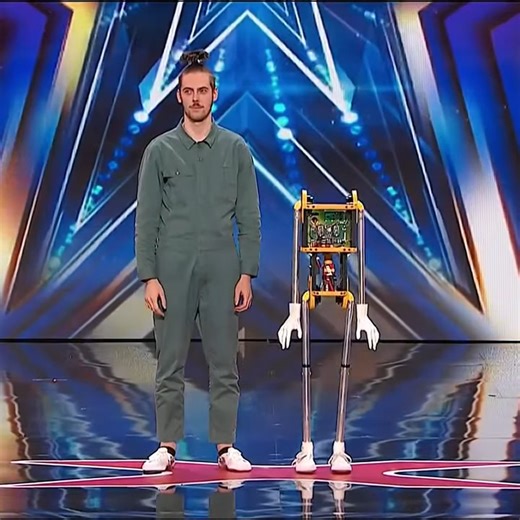 62K views · 997 reactions | Daniel Simu And His Dancing Robot SURPRISE The Judges With Acrobotics! | Alyssa Jones | Facebook