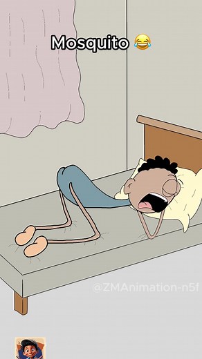 Mosquito 😂 (best animation) #fy #f #foryoupage #fyppppppppppppppppppppppp #animation #animalsoftiktok #funnyvideo #funnymoment