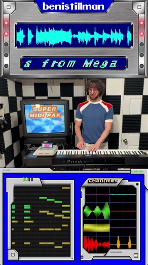 Making *real* SNES music #chiptune #snes #shorts #gamemusic