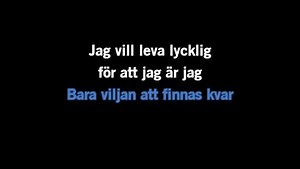 Karaoke Gabriella's Song - Helen Sjöholm - CDG, MP4, KFN - Karaoke Version