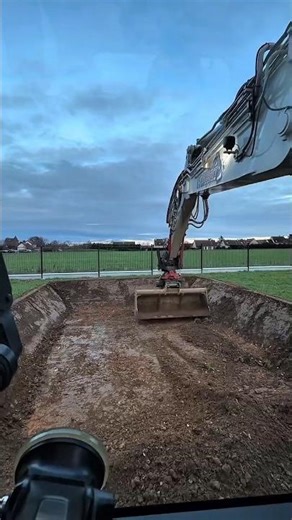 Satisfying Excavator Skills: Perfect Slope! #xcavator #shorts