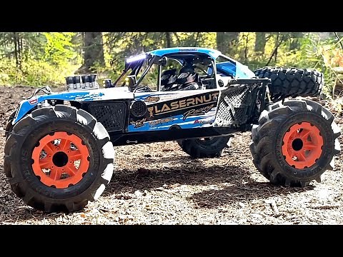 WE DON'T NEED ROADS! LOSI LASERNUT U4 1/10-scale 4WD Rock Racer (RR) RTR | RC ADVENTURES