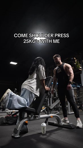 should have pushed for a couple more🙂‍↕️ fuelled by @Bulk™ code: RAAHAVY to save 💸💸 ad #shoulderpress #bulk2026 #pushday #gym #tamil