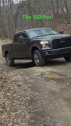 The f150 doing a little flexing