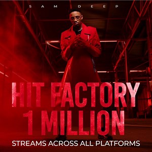 4.1K views · 732 reactions | 1 week in & we’ve reached over 1 Million streams for “Hit Factory” ❤️, Unbelievable 凉 Greatful Let’s continue streaming “Hit Factory”  & make history  | Sam Deep Samukelo | Facebook