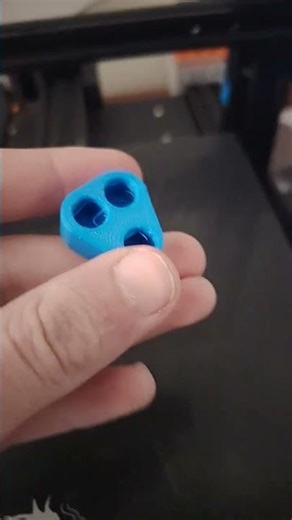 part one of the toothpaste dispenser finished