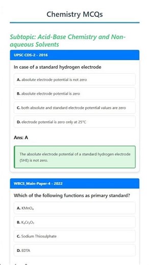 Acid-Base Chemistry and Non-aqueous Solvents