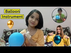 Unbelievable Sound from Balloons! DIY Music Hack 🎈🔥 | How to Make a Balloon Instrument at Home
